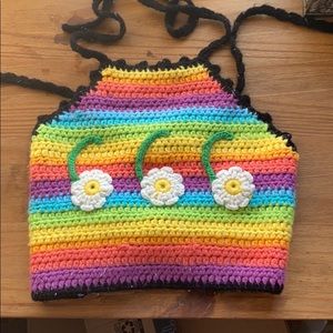 UNIF daisy halter top